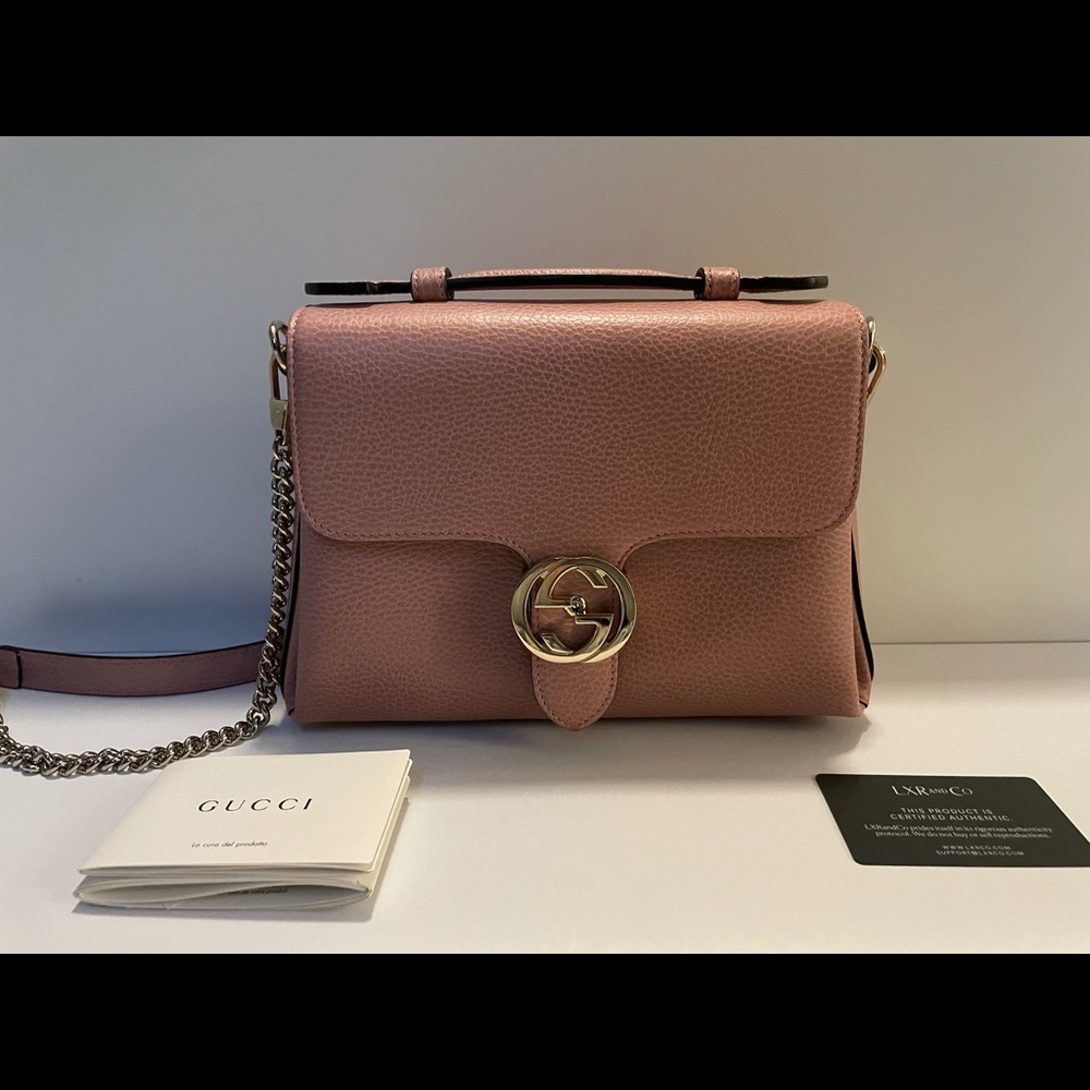 Authentic Gucci interlock chain bag
